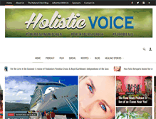 Tablet Screenshot of holisticvoice.org